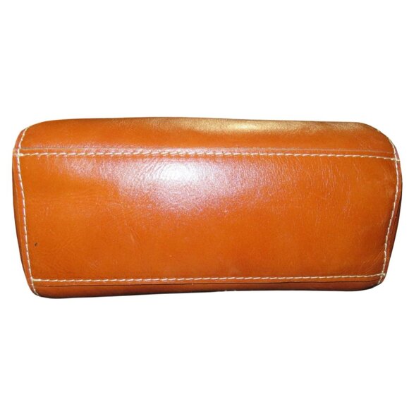 Patricia Nash Heritage Collection Leather Crossbody & Bernini Wallet Set Cognac - Picture 8 of 14